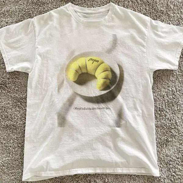 Vintage Tennis Print Ad Tee - Penn official ball of the 1988 french open, Unisex T-Shirt, Gift For men Women Menswear Top...