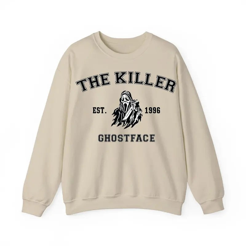 Vintage The Killer Est 1996 Ghostface Shirt Halloween Sweatshirt, Halloween Funny Shirt, Halloween for women Hoodie