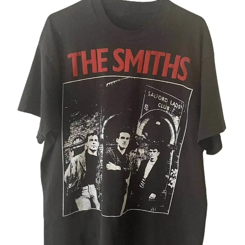 Vintage The Smiths 80S tour shirt,The Smiths Rock Band T-shirt Vintage T-shirt for women Hoodie, Sweatshirt | TeeBloomCo.com