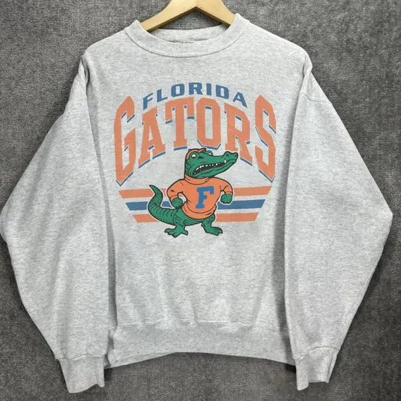 Vintage University Of Florida Gators Football Sweatshirt Retro Gators Sweatshirt T-Shirts, Hoodie | TeeBloomCo.com