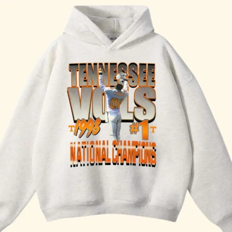 Vintage University Of Tennessee VOLS 1998 Champions Crewneck Sweatshirt Hoodie T-shirt | TeeBloomCo.com
