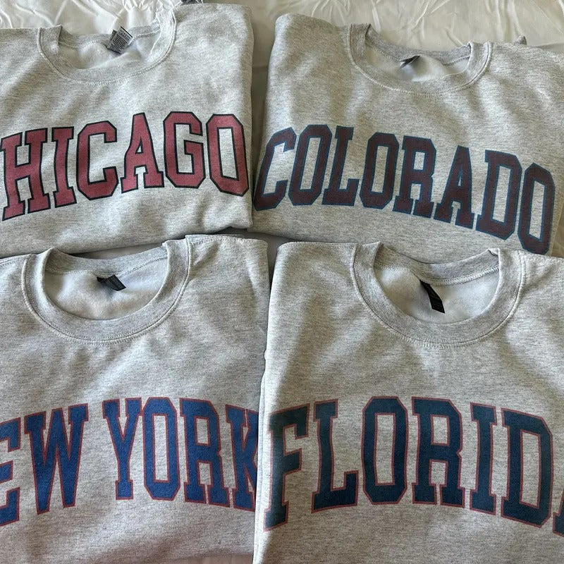 Vintage Varsity Hockey Sweatshirt Sweater T-Shirts, Hoodie | TeeBloomCo.com
