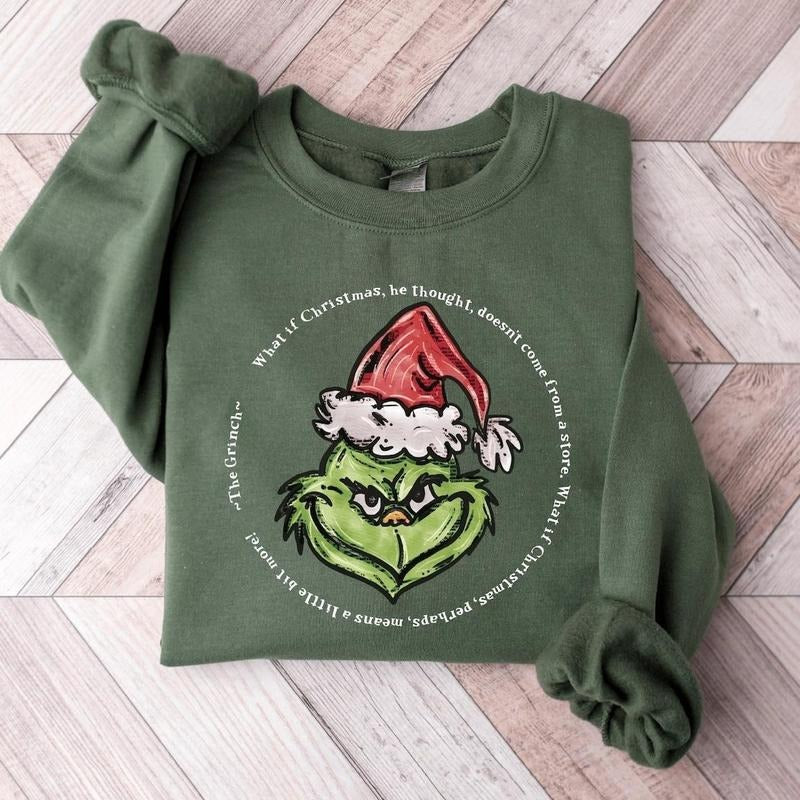 Vintageg Christmas Sweatshirt, Christmas Quotes Hoodie, Funny Christmas Sweatshirt, Holiday Season Sweatshirt, Christmas...