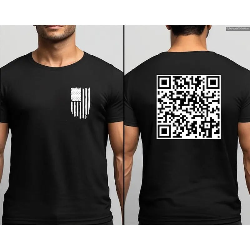 Viral #Trump Dance YMCA QR Code T-Shirt