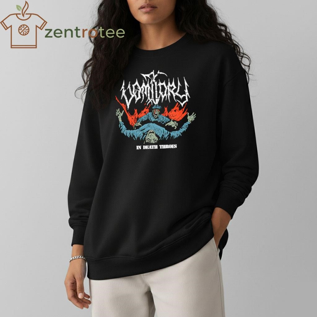 Vomitory In Death Throes shirt