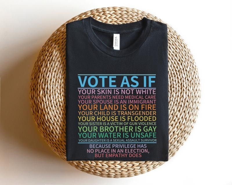 Vote As If Shirt Lgbtq Shirt Lgbtq Rights Shirt Human Rights Shirt Pride Shirt Proud Shirt Pride Month Roe V Wade Shirt...