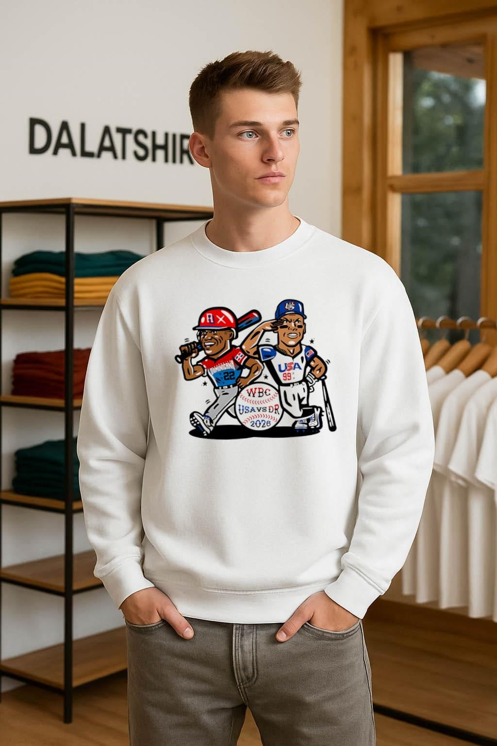 WBC Baseball USA Vs DR 2026 Dominicana 22 And USA 99 shirt