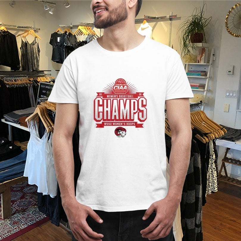 WSSU Women’s Hoops 2026 Basketball Champions Shirts