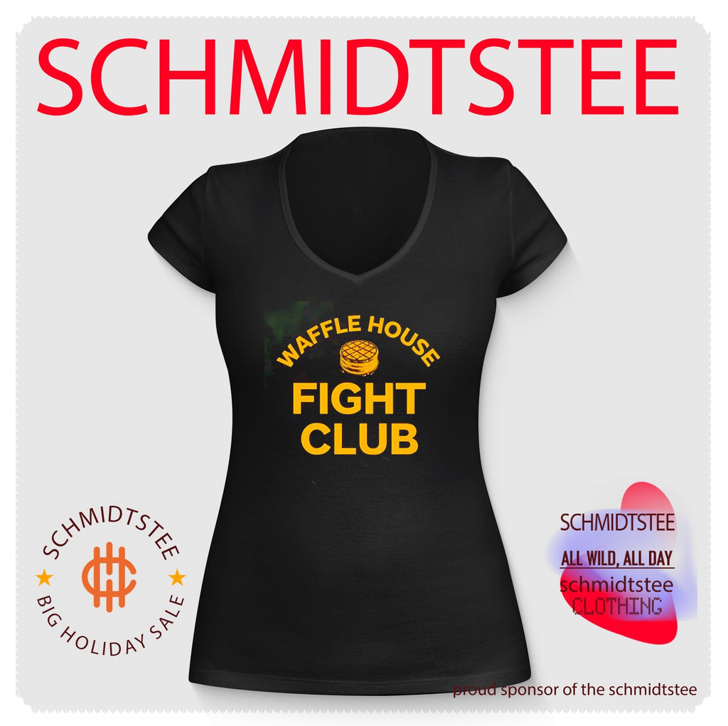 Waffle House Fight Club Funny Restaurant shirt