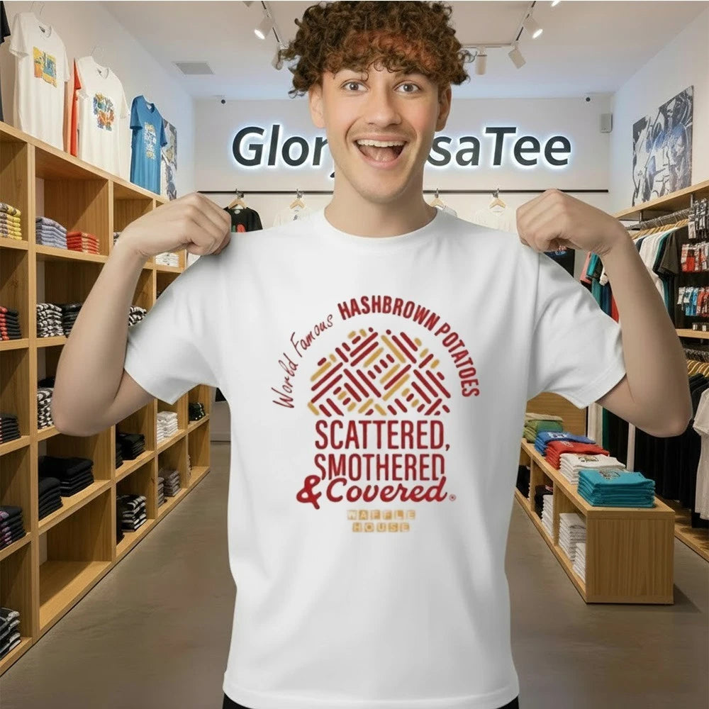Waffle House Merch Store World Famous Hashbrown Shirt