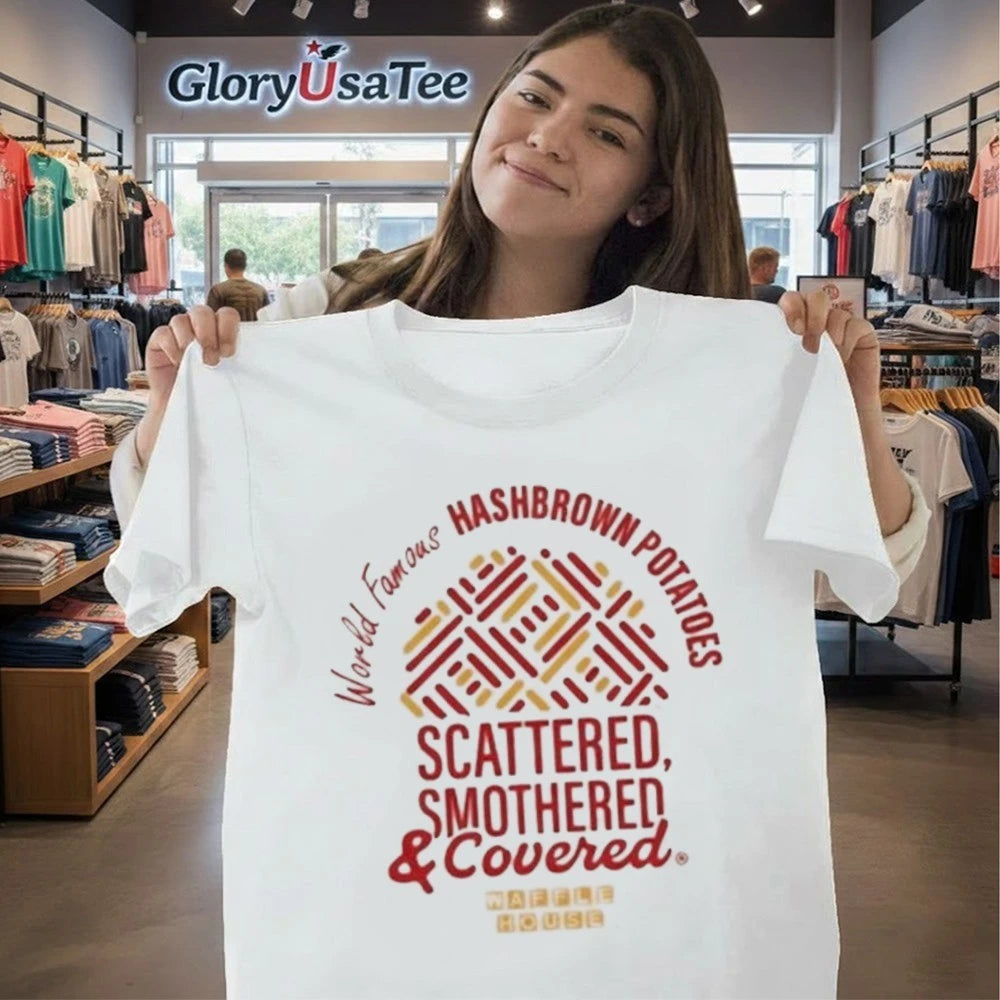 Waffle House Merch Store World Famous Hashbrown Shirt