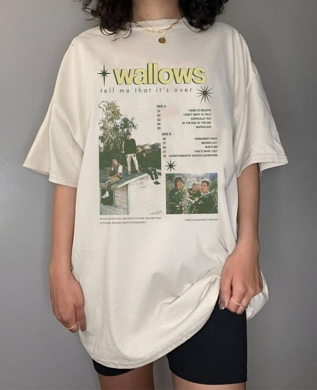 Wallows Tell Me That It's Over Tour Shirt, Wallows Band Shirt Hoodie, Sweatshirt | TeeBloomCo.com