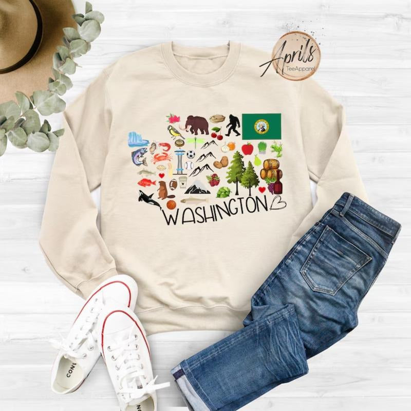 Washington Sweatshirt, Washington Hoodie, Washington Trip Hoodie T-Shirts | TeeBloomCo.com