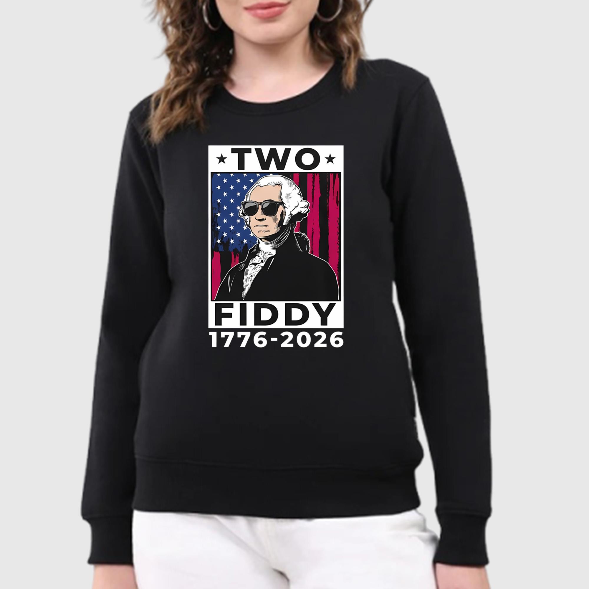 Washington Two Fiddy 1776 2026 Shirt
