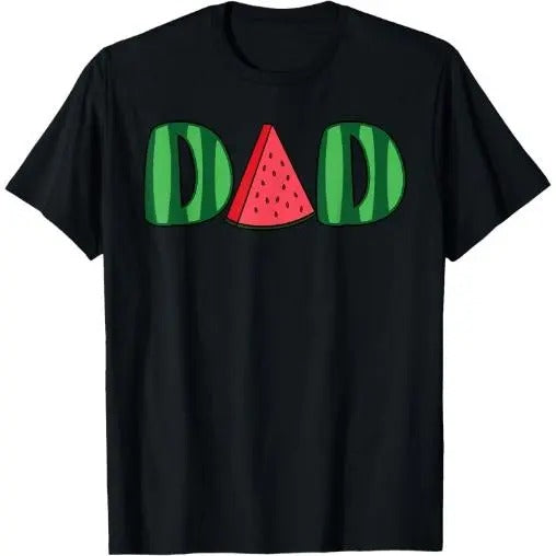 Watermelon Dad Fruitarian Lover Summer Father Fruit Slice T-Shirt Made in USA Hoodie, Sweatshirt | TeeBloomCo.com