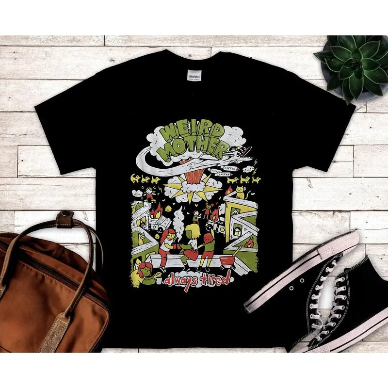 Weird Mother 90s Explosion Shirt, unisex sizing Hoodie, Sweatshirt | TeeBloomCo.com