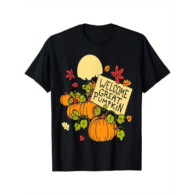 Welcome Great Pumpkin T-Shirt Welcome Great Pumpkin Our item is the perfect birthday gift, Halloween present for your...