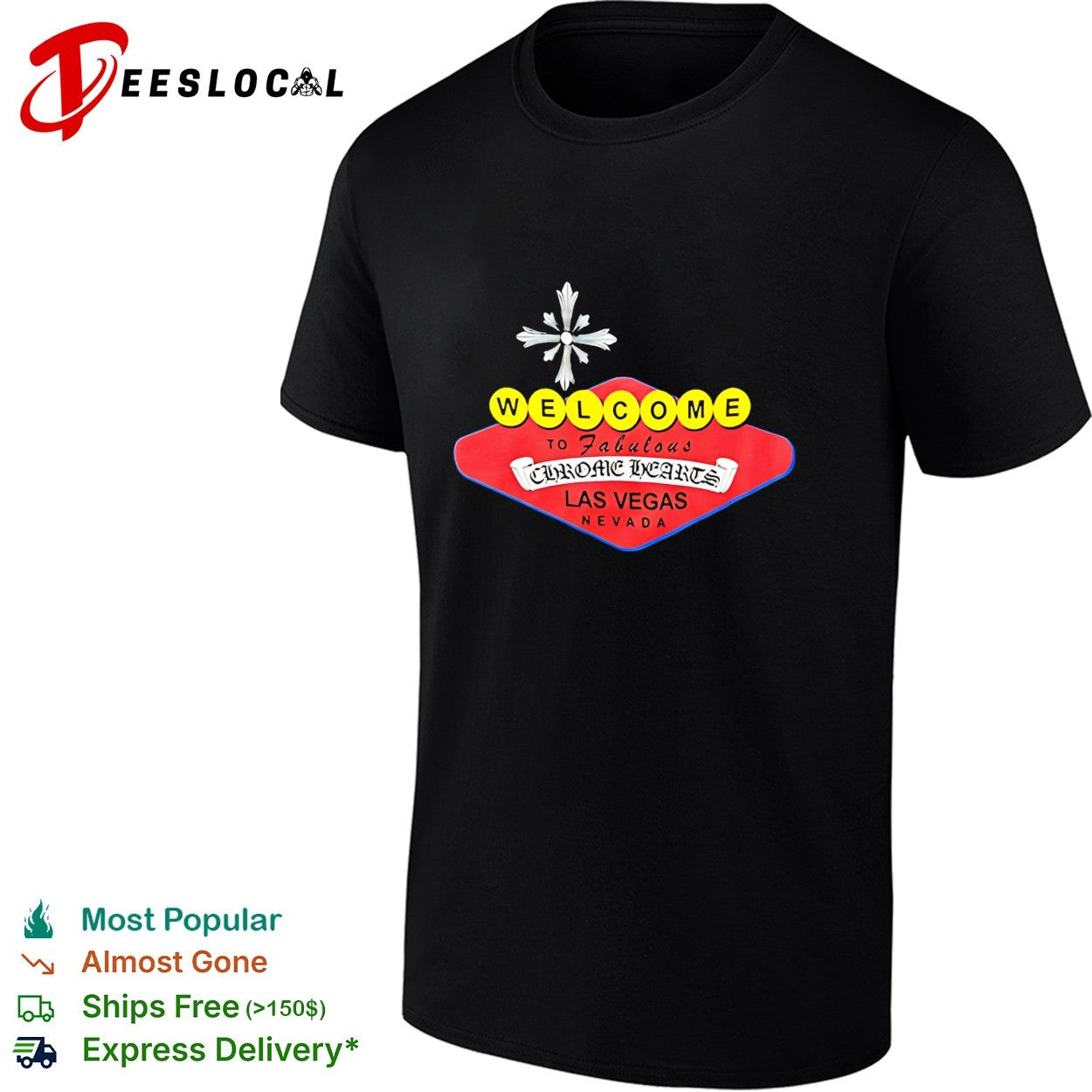 Welcome To Fabulous Chrome Hearts Las Vegas Nevada shirt