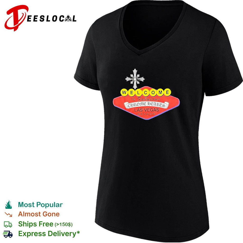 Welcome to fabulous Las Vegas Nevada gothic cross jewelry parody shirt