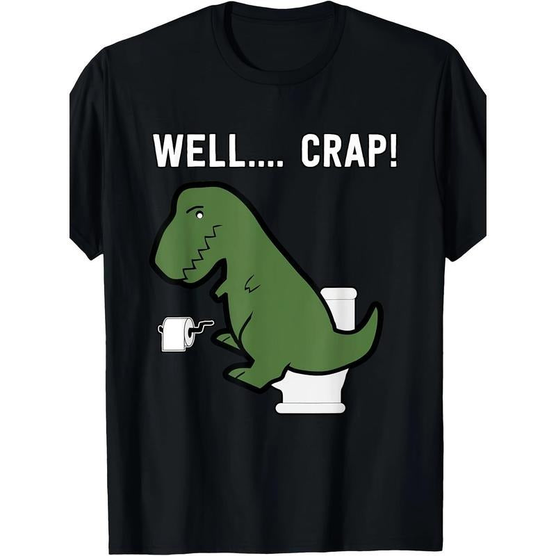 Well Crap Funny T-Rex I T Rex Problems I Funny Dinsosaur T-Shirt - 220g made in usa Hoodie, Sweatshirt | TeeBloomCo.com