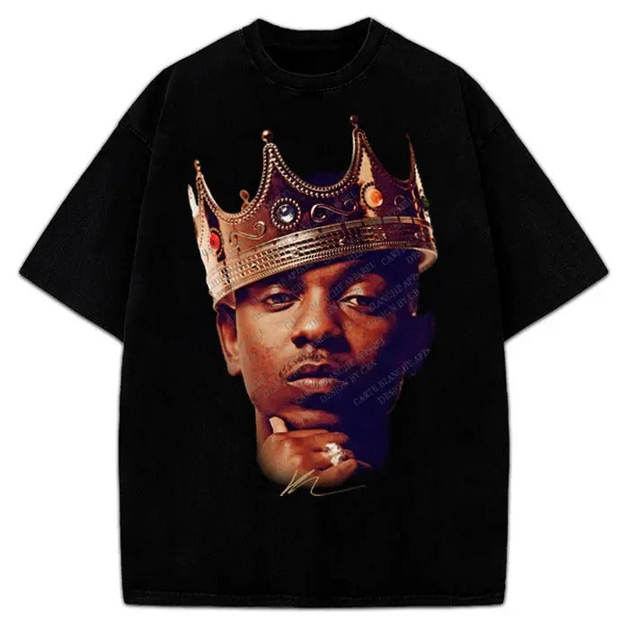 West Coast King T-Shirt Graphic Tee Crewneck Cotton Menswear Top Hoodie, Sweatshirt | TeeBloomCo.com
