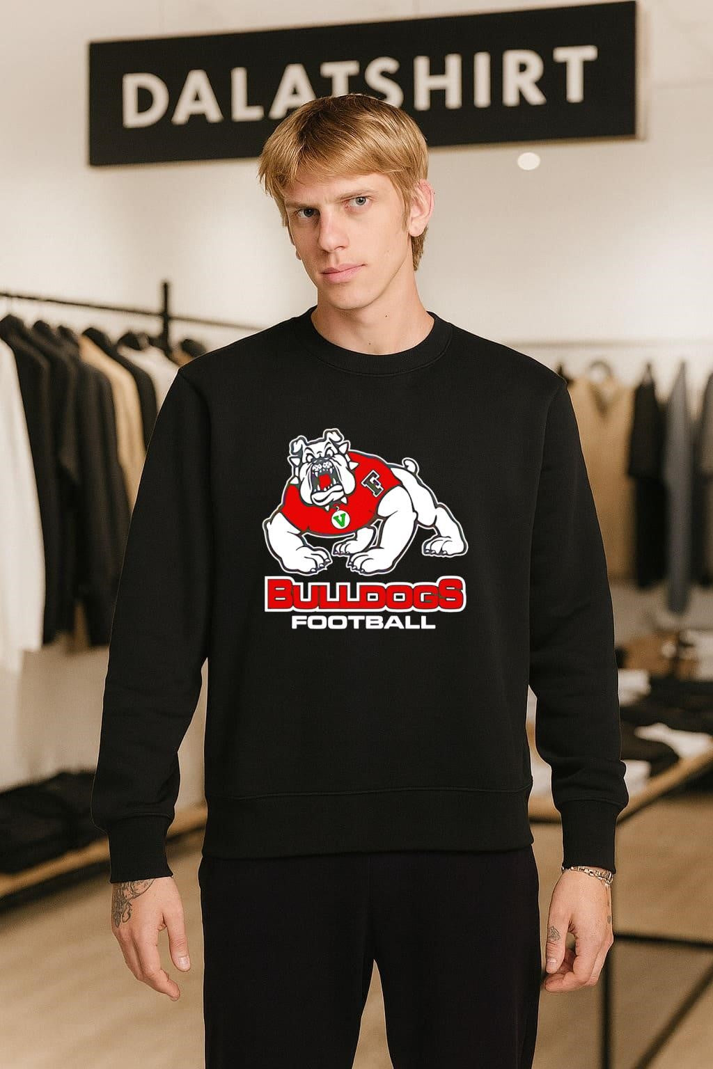 Westerrn Buldogs Football Team mascot shirt