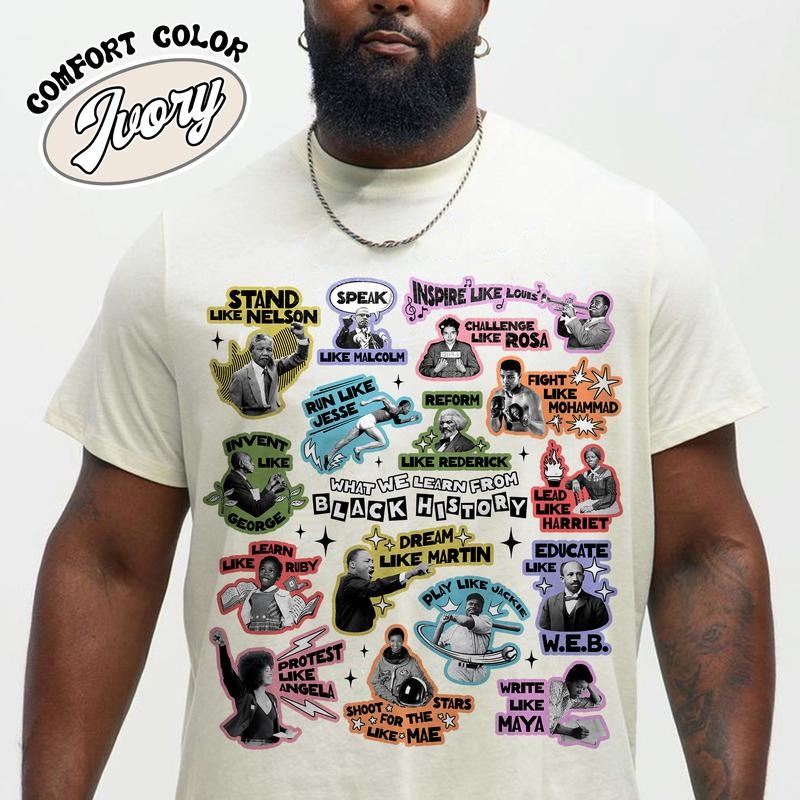 What We Learn From Black History Shirt, Black History Month Shirt, Black Lives Matter Shirt, Insipirational Shirt, 6888th...