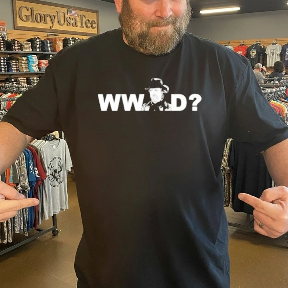 What Would Chuck Norris Do Hero Shirt