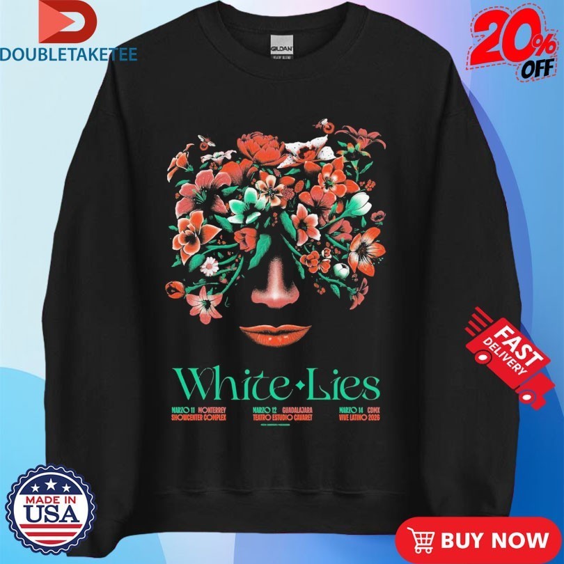 White Lies Mar 14 2926 Vivi Latino Flower Shirts