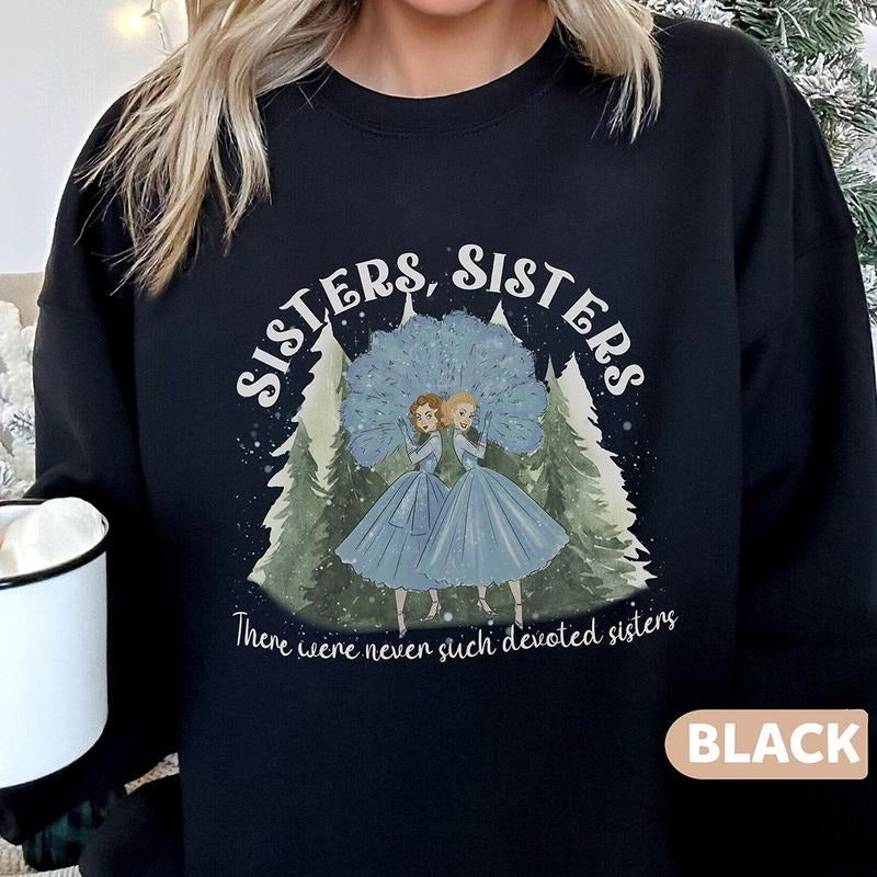 White Movie Christmas Crewneck Sweatshirt, Hoodie, T-shirt, Cute Christmas Gifts | TeeBloomCo.com