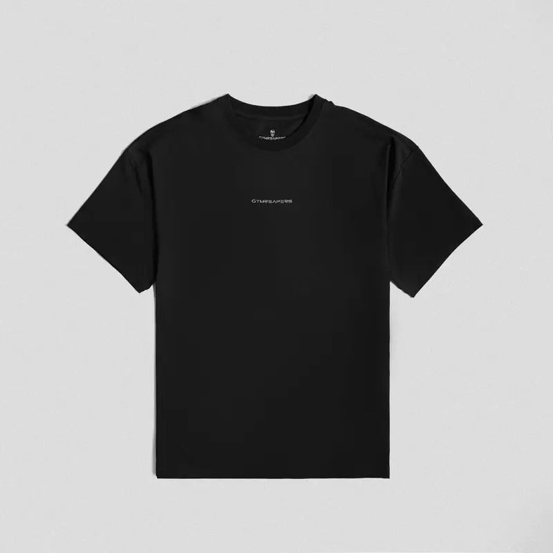 Axis Box Tee - Black/White, Men's T-shirt for Summer, Cotton Material Hoodie, Sweatshirt | TeeBloomCo.com