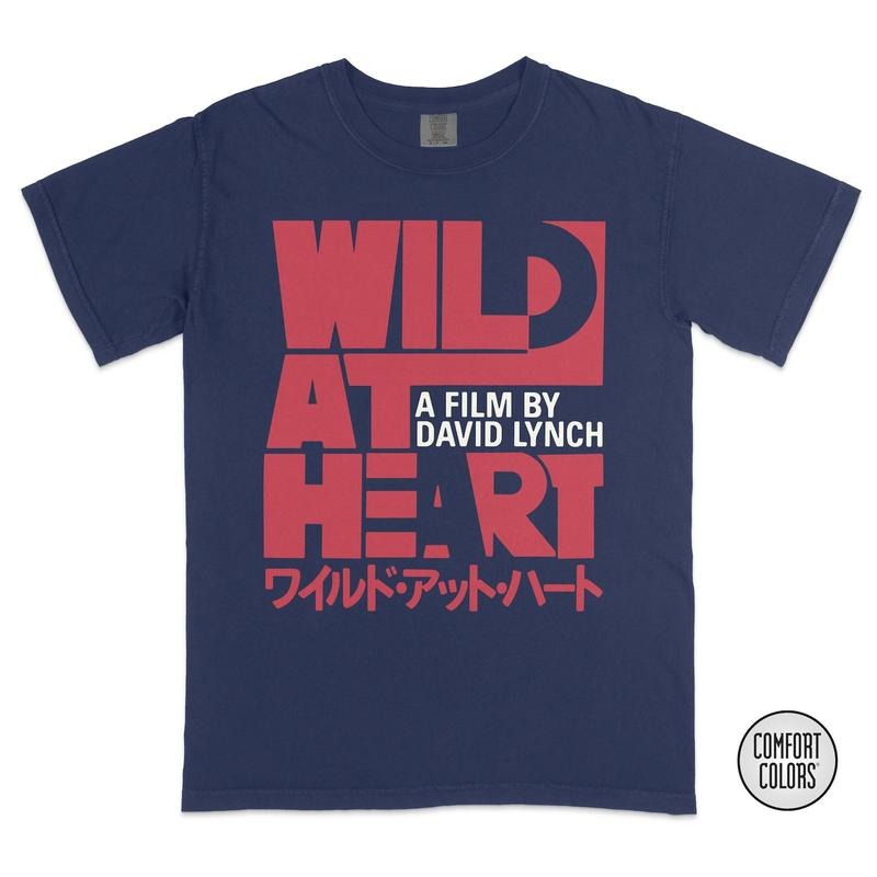 Wild at Heart Japanese Laserdisc Typography Shirt- David Lynch - Japanese laserdisc art Hoodie, Sweatshirt | TeeBloomCo.com