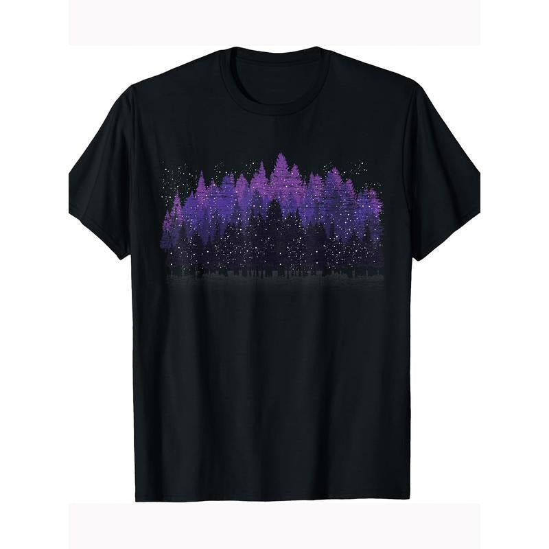 Wildlife Outdoor Trees Natural Forest T-shirt  100% cotton T-shirt Made in USA Hoodie, Sweatshirt | TeeBloomCo.com