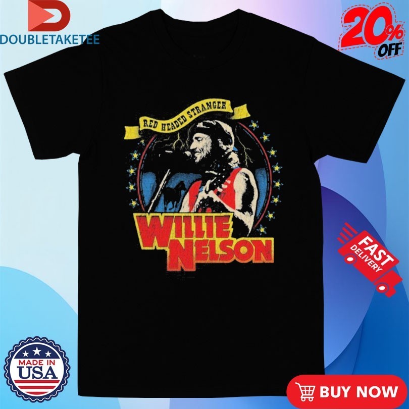 Willie Nelson Red Headed Stranger Star Shirts