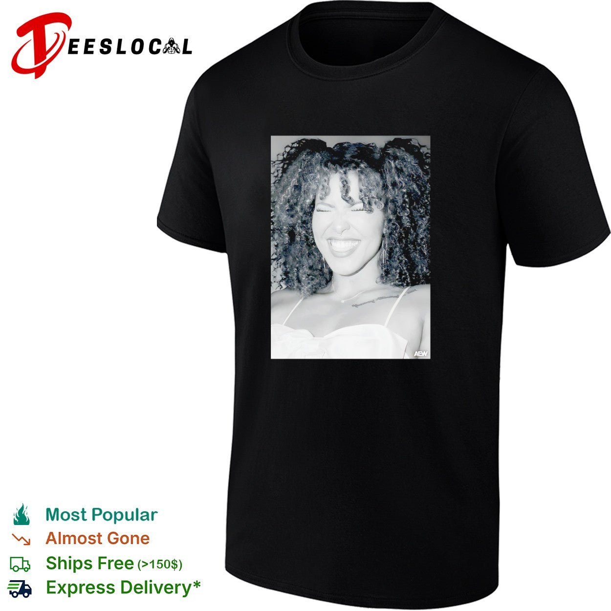 Willow Nightingale smiling portrait shirt