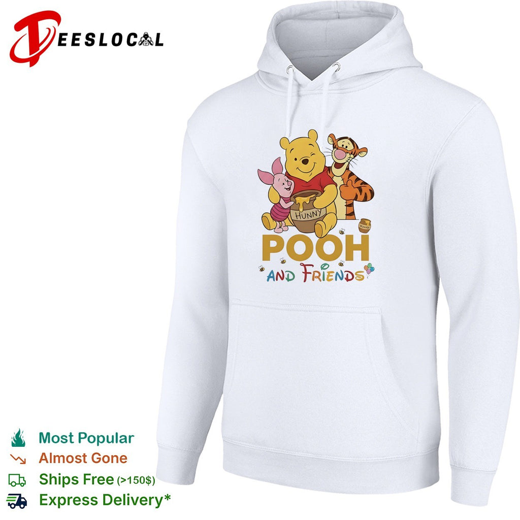 Winnie the Pooh Piglet and Tigger and friends honey pot vintage shirt