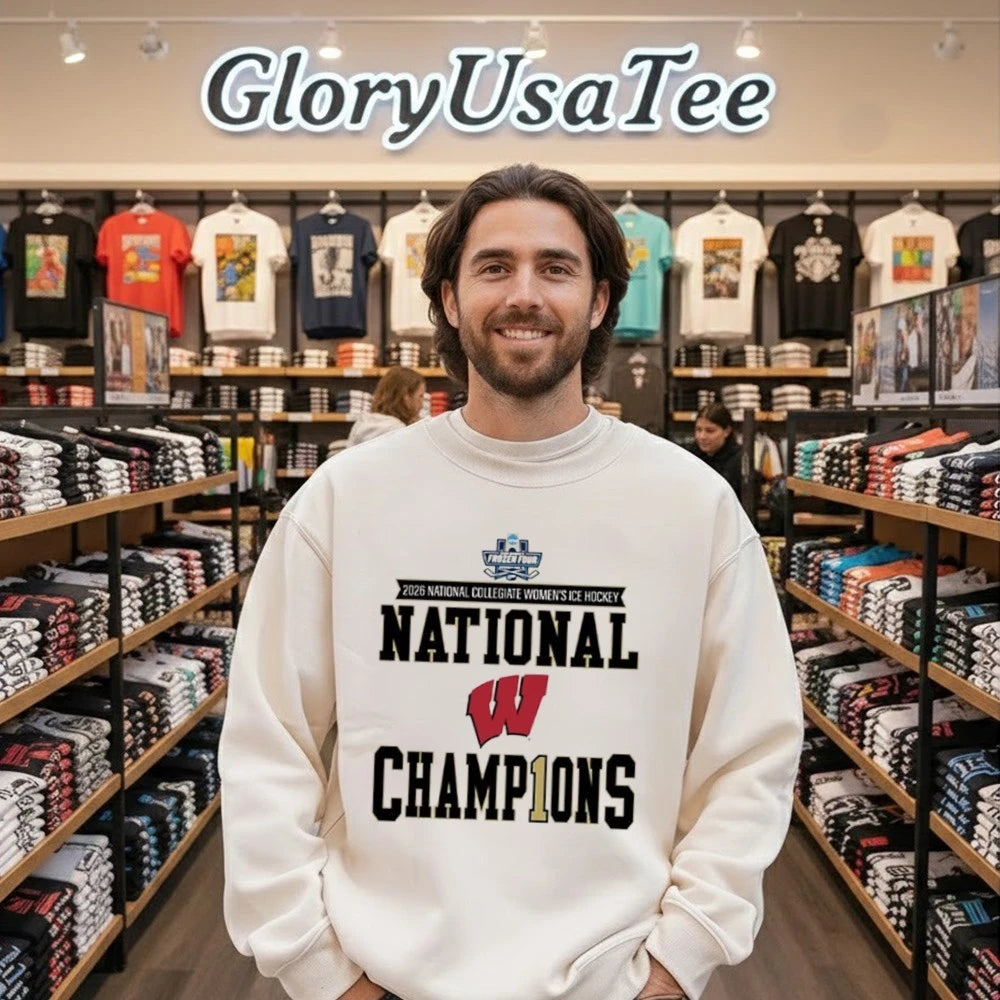 Wisconsin Women’s Hockey 2026 National Champions Shirt