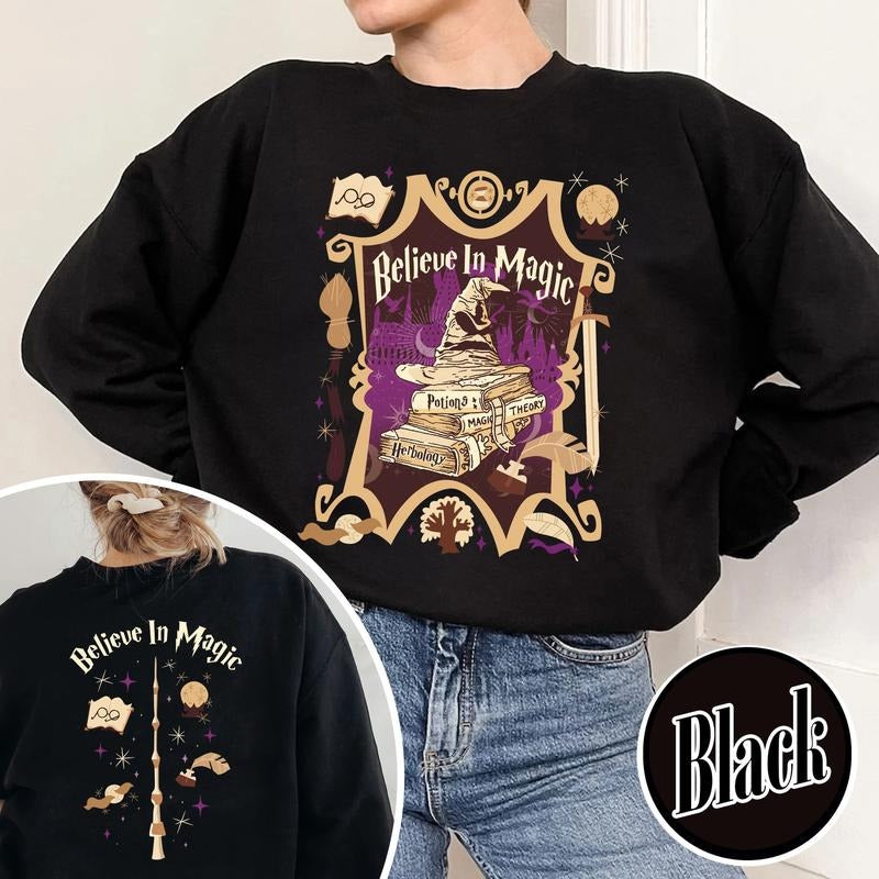 Wizard Castle Book Sweatshirt, Wizard Castle With Books shirt, Wizard Book Sweatshirt, Wizard Book Sweatshirt, Book Lover...