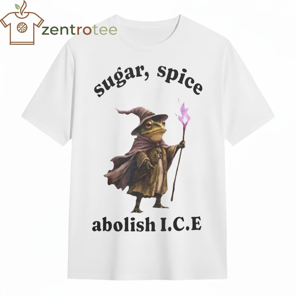 Wizard Frog Sugar &amp; Spice Abolish ICE 2026 tee
