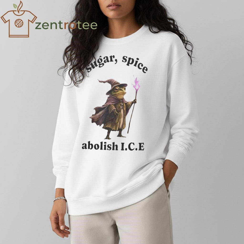 Wizard Frog Sugar &amp; Spice Abolish ICE 2026 tee