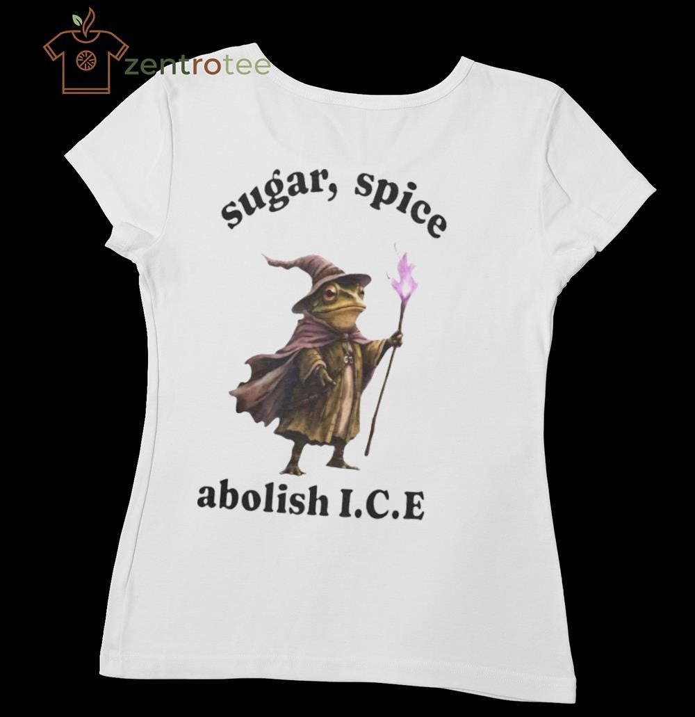 Wizard Frog Sugar &amp; Spice Abolish ICE 2026 tee