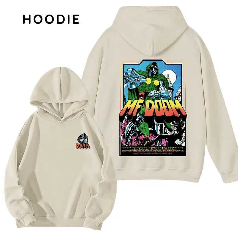 MF Doomm 2 Sided Graphic Hoodie/Sweatshirt/T-Shirt, For Men/Women