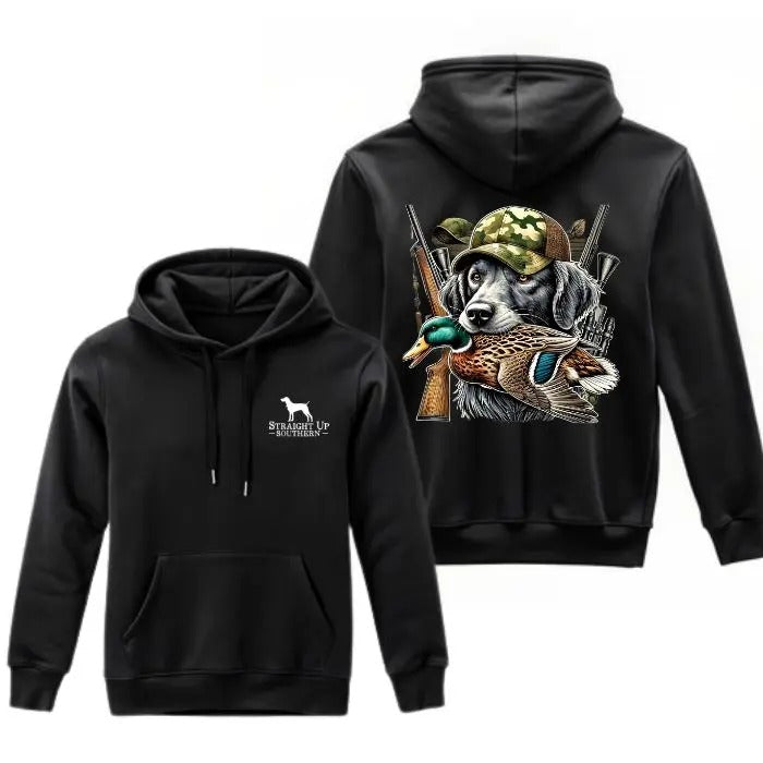 Straight Up Southern Hunting Dog Collection Duck Hoodie/Sweatshirt/T-Shirt, For Men/Women