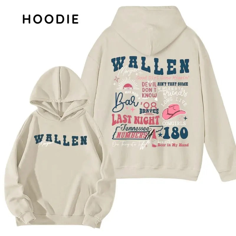 Three Wallen Morgann Hoodie/Sweatshirt/T-Shirt, For Men/Women
