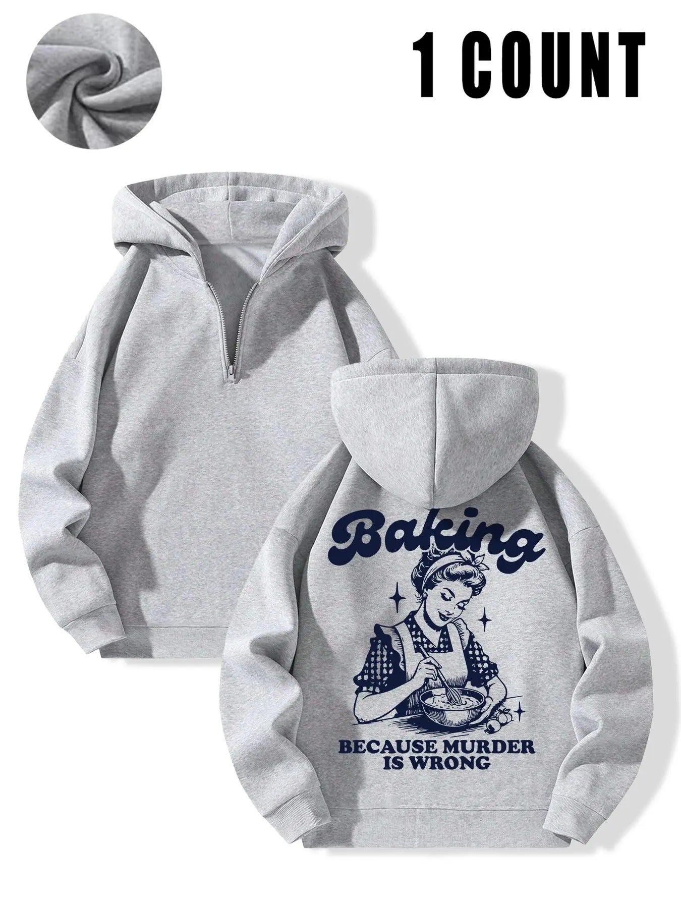 Women's Letter Print Hoodie, Fashion Casual Hooded Sweatshirt for Daily Holiday Outdoor Wear, Women Clothing for Fall &...
