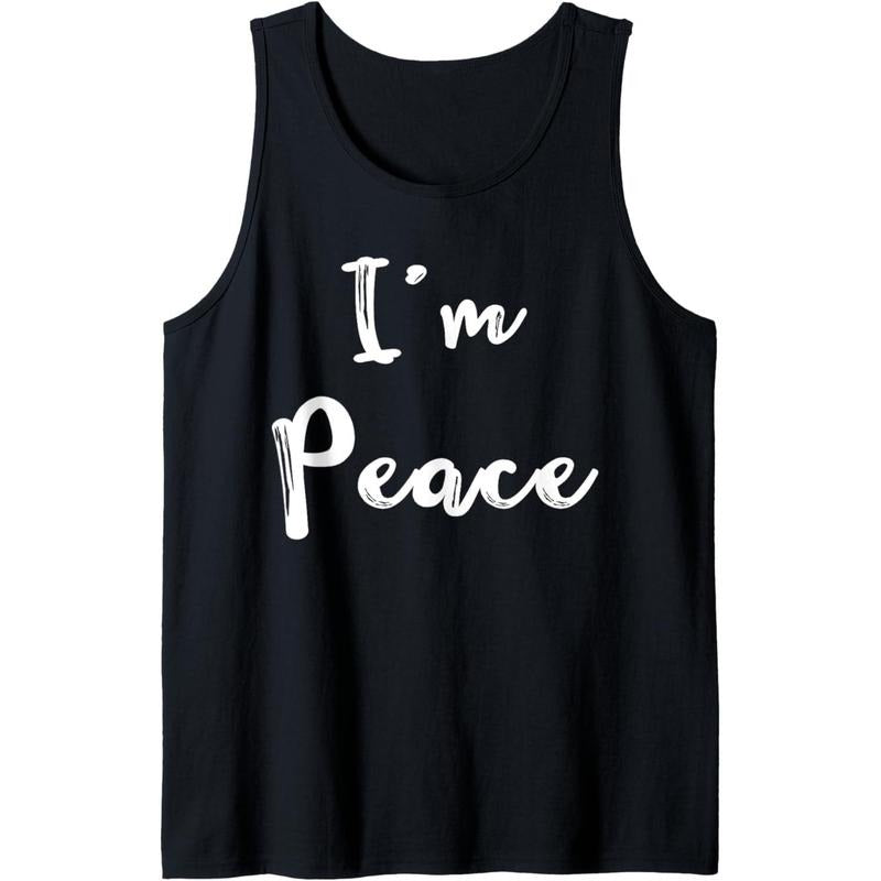 Womens Shirt I Come in Peace I'm Peace Funny Matching Couple Tank Top MADE IN USA Hoodie, Sweatshirt | TeeBloomCo.com