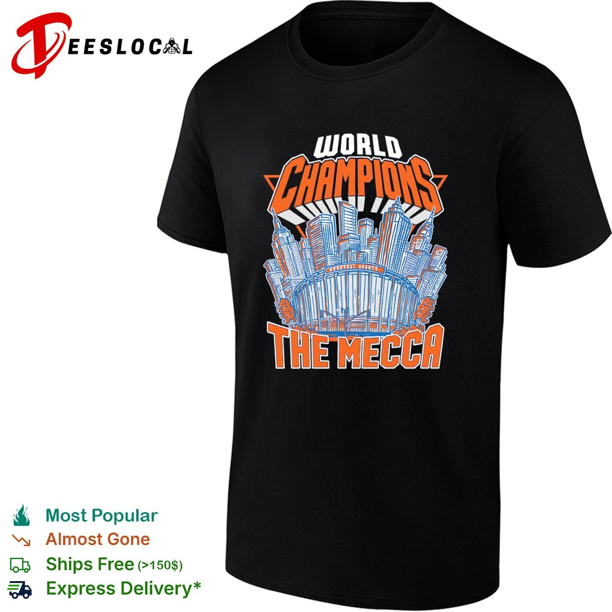 World Champions The Mecca New York Knicks Basketball shirt