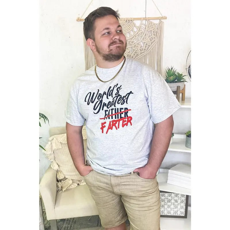 World's Greatest Father Farter T-Shirt Hoodie, Sweatshirt | TeeBloomCo.com