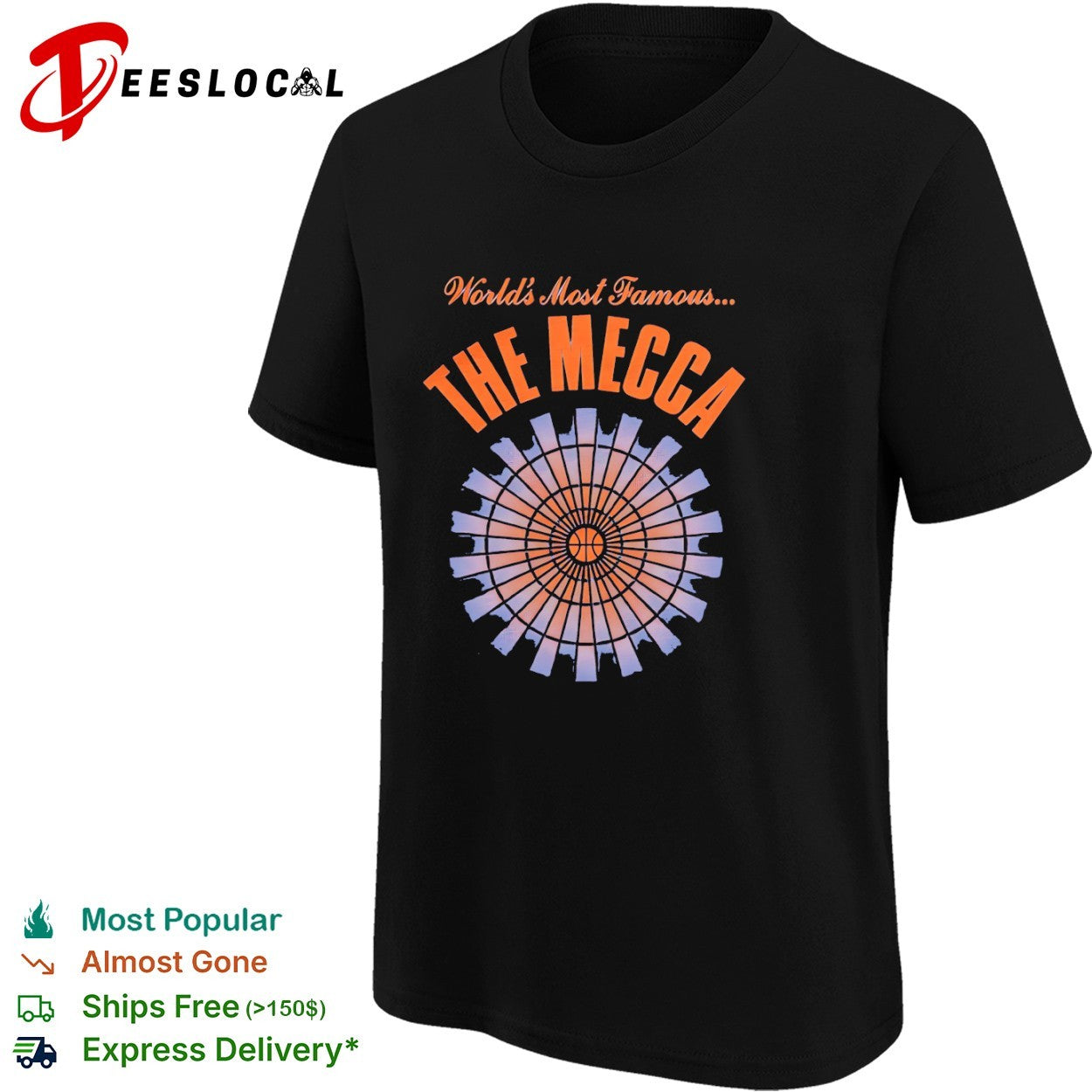 World’s Most Famous The Mecca New York Knicks Basketball Garden Forever shirt