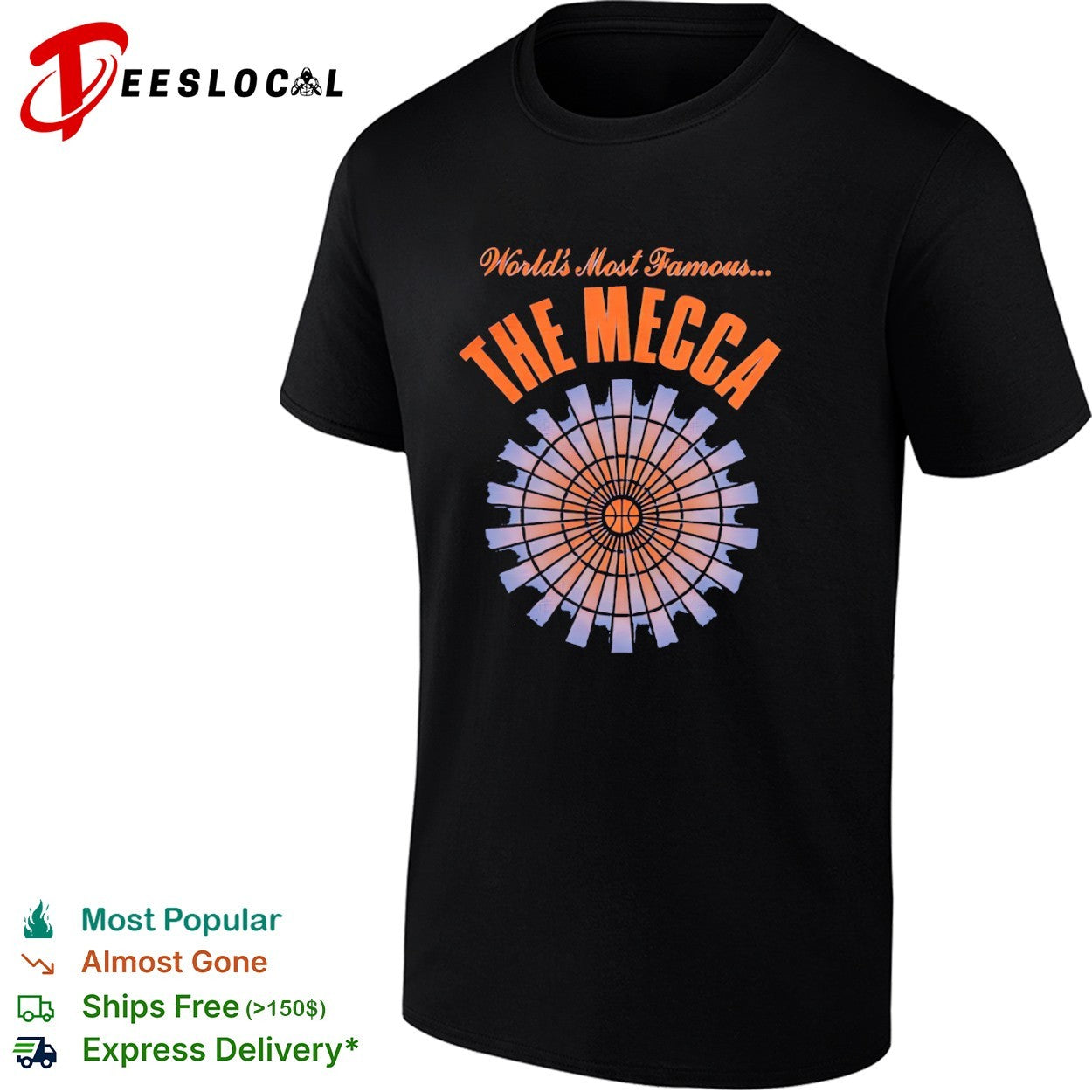 World’s Most Famous The Mecca New York Knicks Basketball Garden Forever shirt